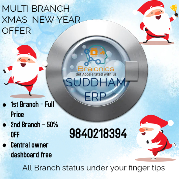 Automate Laundry Operations with Suddham Laundry ERP