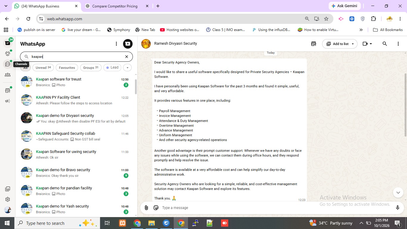 Private Security Agency Management Software — Why Divyasri Security Recommends KAAPAN to Other Agency Owners